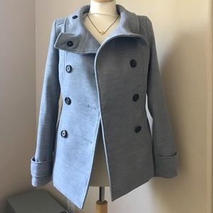 H & M Peacoat